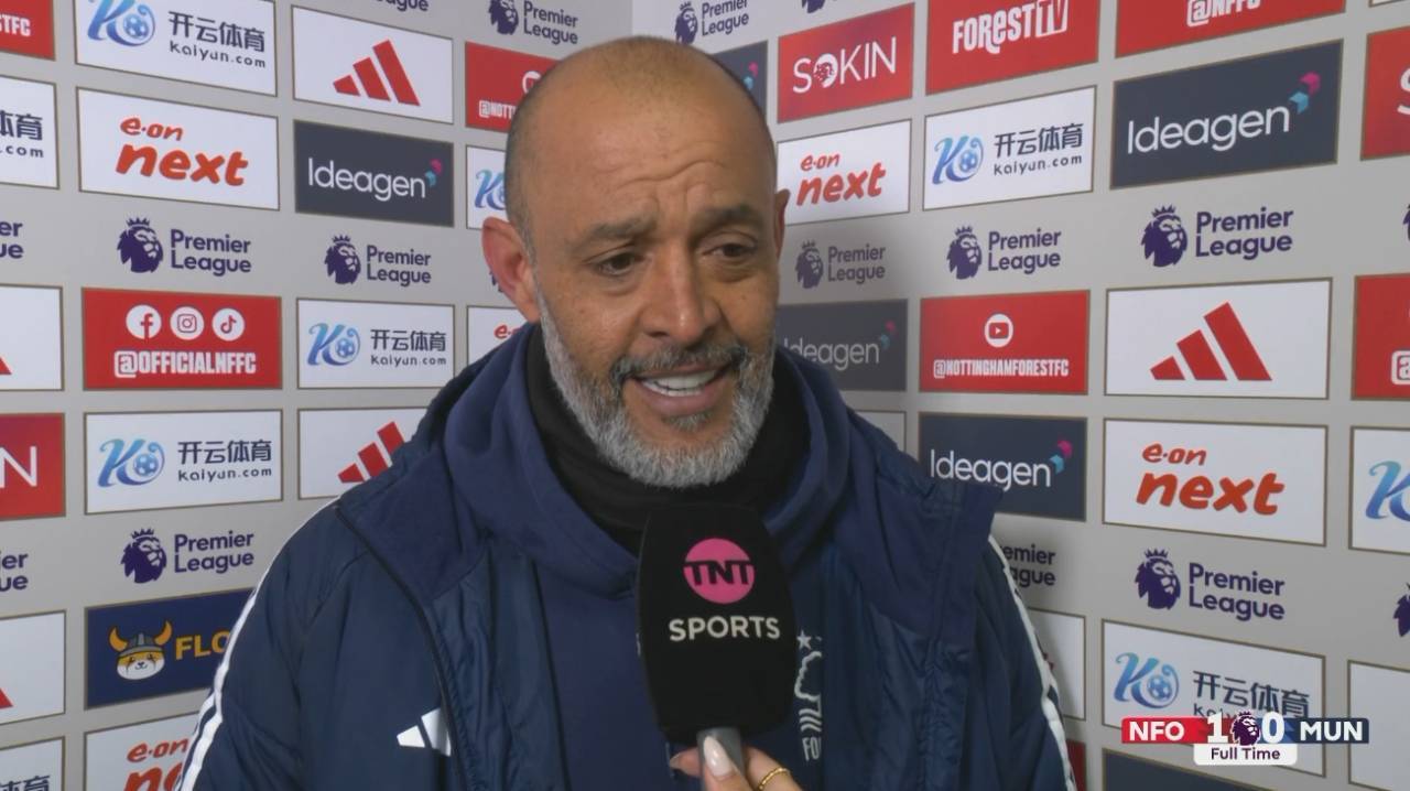 努诺：曼联给我们制造了困难，这是一场非常艰难的比赛