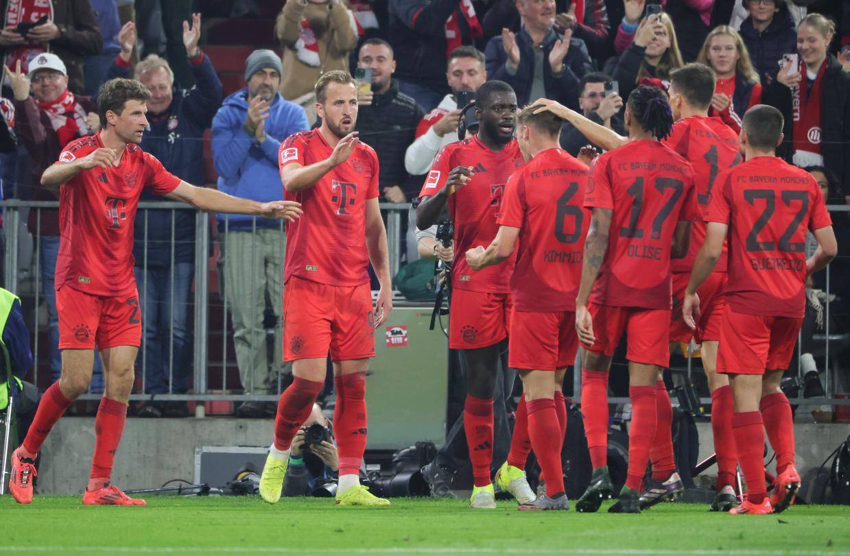 德甲-凯恩破门奥利塞传射 穆勒主场谢幕战拜仁2-0门兴